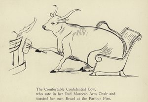 La vaca cómoda y confidencial de Edward Lear